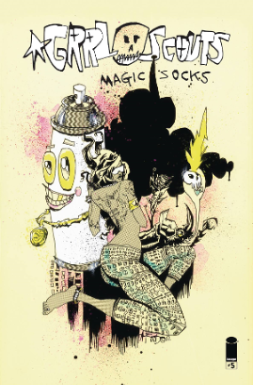 Grrl Scouts: Magic Socks # 5 of 6 (Image Comics 2017) Grrl Scouts: Magic Socks # 5 of 6 (Image Comics 2017)