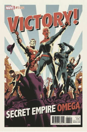 Secret Empire Omega #  1 (Marvel Comics 2017) Michael Cho Variant Cover Secret Empire Omega #  1 (Marvel Comics 2017) Michael Cho Variant Cover