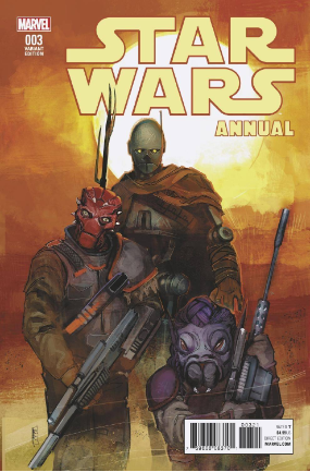 Star Wars Annual # 3 (Marvel Comics 2017) Variant Cover Star Wars Annual # 3 (Marvel Comics 2017) Variant Cover