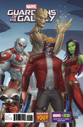 Marvel Universe: Guardians of Galaxy # 22 (Marvel Comics 2017)