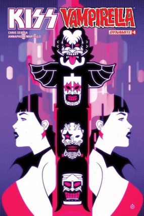 Kiss / Vampirella #  4 of 5 (Dynamite Comics 2017)