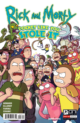 Rick and Morty Pocket Like You Stole It  # 3 of 5 (Oni Press 2017)