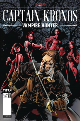 Captain Kronos Vampire Hunter # 1 (Titan Comics 2017) Captain Kronos Vampire Hunter # 1 (Titan Comics 2017)