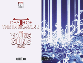 Death of The Inhumans #  3 of 5 (Marvel Comics 2018) Young Guns Connecting Variant