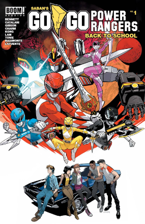 Go Go Power Rangers Back to School # 1 (Boom Studios 2017) Go Go Power Rangers Back to School # 1 (Boom Studios 2017)