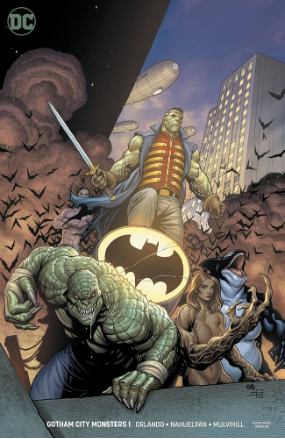 Gotham City Monsters # 1 (DC Comics 2019) Variant Cover Gotham City Monsters # 1 (DC Comics 2019) Variant Cover