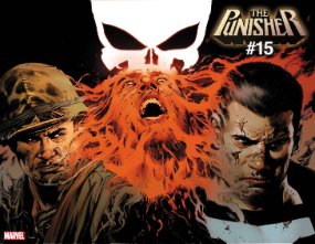 Punisher, volume 9 # 15 (Marvel Comics 2019) Wraparound Cover Punisher, volume 9 # 15 (Marvel Comics 2019) Wraparound Cover