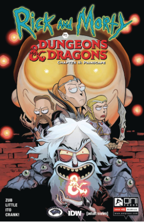 Rick and Morty vs. Dungeons and Dragons 2: Painscape # 1 (Oni Press / IDW Publishing 2019) Rick and Morty vs. Dungeons and Dragons 2: Painscape # 1 (Oni Press / IDW Publishing 2019)