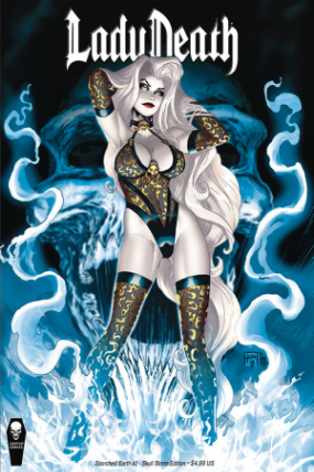 Lady Death Scorched Earth #  2 (Coffin Comics 2020) Skull Storm Variant