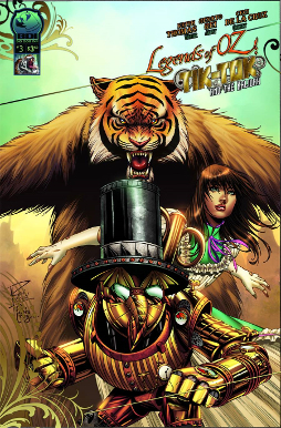 Legends of Oz Tik-Tok and Kalidah # 3 (Aspen Comics 2016)