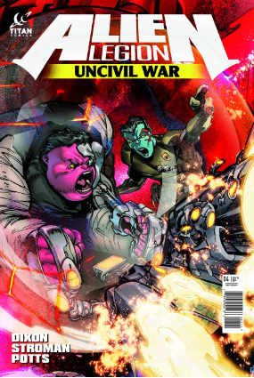 Alien Legion Uncivil War # 4 (Titan Comics 2014) Alien Legion Uncivil War # 4 (Titan Comics 2014)