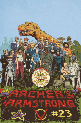 Archer and Armstrong # 23 (Valiant Comics 2014)