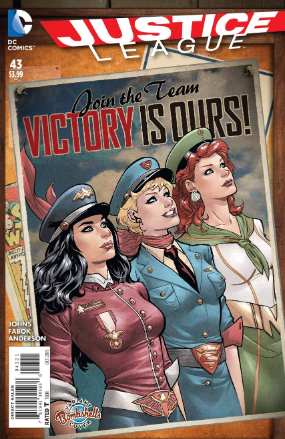 Justice League (2015) # 43 (DC Comics 2015) Bombshell Variant Edition Justice League (2015) # 43 (DC Comics 2015) Bombshell Variant Edition