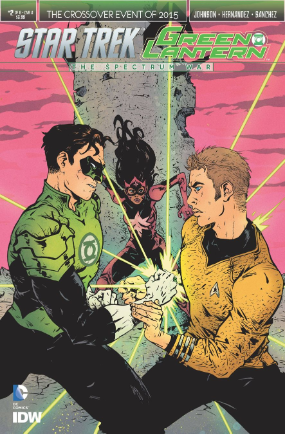Star Trek/Green Lantern: Spectrum War # 2 (IDW Comics 2015)