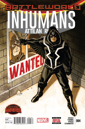 Inhumans: Attilan Rising #  4 SW (Marvel Comics 2015)
