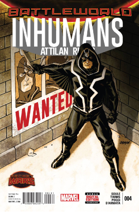Inhumans: Attilan Rising # 4 SW (Marvel Comics 2015) Inhumans: Attilan Rising # 4 SW (Marvel Comics 2015)