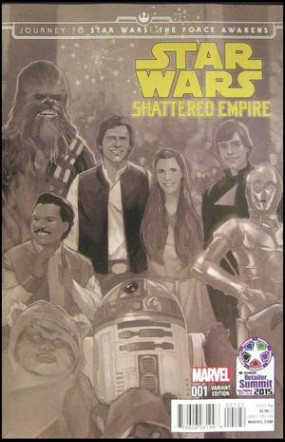 Star Wars Shattered Empire # 1 (Marvel Comics 2015) Retailer Summit Variant Star Wars Shattered Empire # 1 (Marvel Comics 2015) Retailer Summit Variant