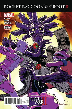 Rocket Raccoon and Groot #  8 (Marvel Comics 2016)