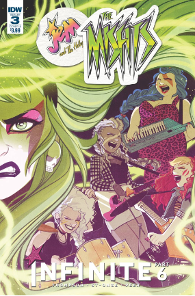 Jem And The Holograms: The Misfits: Infinite #  3 of 3 (IDW Publishing 2017)