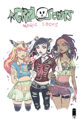 Grrl Scouts: Magic Socks #  4 of 6 (Image Comics 2017) Variant