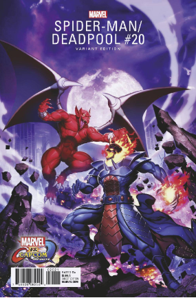 Spider-Man/Deadpool # 20 (Marvel Comics 2017) Marvel vs Capcom  Variant