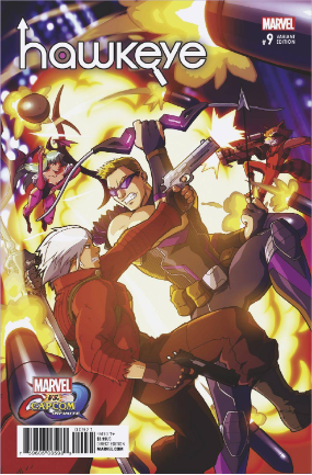 Hawkeye, volume 5 # 9 (Marvel Comics 2017) Marvel vs. Capcom Variant Hawkeye, volume 5 # 9 (Marvel Comics 2017) Marvel vs. Capcom Variant
