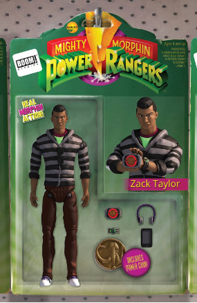Mighty Morphin Power Rangers # 18 (Boom Comics 2017) Unlock Action Figure Variant Mighty Morphin Power Rangers # 18 (Boom Comics 2017) Unlock Action Figure Variant