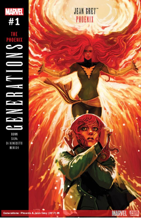 Generations: Phoenix and Jean Grey # 1 (Marvel Comics 2017) 1st print Generations: Phoenix and Jean Grey # 1 (Marvel Comics 2017) 1st print