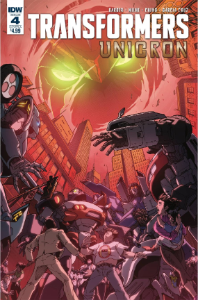 Transformers: Unicron #  4 of 6 (IDW Publishing 2018)