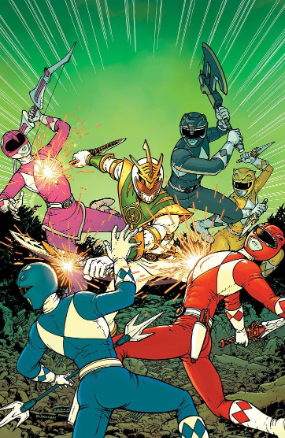 Mighty Morphin Power Rangers Shattered Grid #  1 (Boom Comics 2018) Incentive Variant