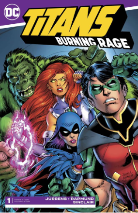 Titans: Burning Rage # 1 (DC Comics 2019)