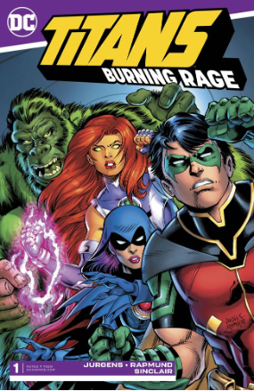 Titans: Burning Rage # 1 (DC Comics 2019) Titans: Burning Rage # 1 (DC Comics 2019)