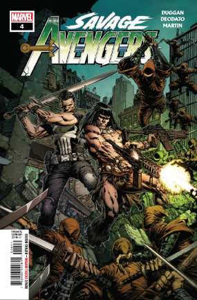 Savage Avengers # 4 (Marvel Comics 2019) Savage Avengers # 4 (Marvel Comics 2019)