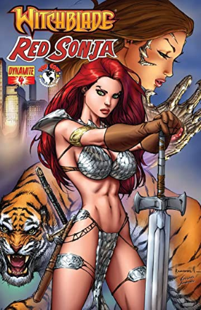 Witchblade/Red Sonja # 4 (Dynamite Comics 2012)