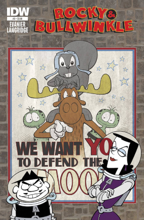 Rocky and Bullwinkle #  3 (IDW Comics 2014) Rocky and Bullwinkle #  3 (IDW Comics 2014)