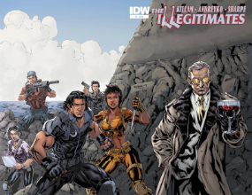 Illegitimates # 6 of 6 (IDW Comics 2014) Illegitimates # 6 of 6 (IDW Comics 2014)