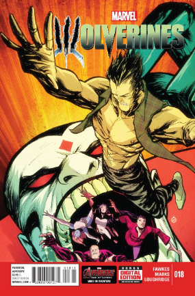 Wolverines # 18 (Marvel Comics 2015)