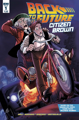 Back to the Future Citizen Brown # 1 of 5 (IDW Comics 2016)
