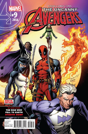 Uncanny Avengers, volume 3  #  9 (Marvel Comics 2016)