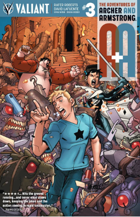 A&A: Adventures of Archer and Armstrong #  3 (Valiant Comics 2016)