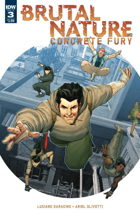 Brutal Nature: Concrete Fury #  3 of 5 (IDW Publishing 2017)