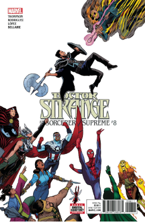 Doctor Strange and The Sorcerers Supreme # 8 (Marvel Comics 2017) Doctor Strange and The Sorcerers Supreme # 8 (Marvel Comics 2017)