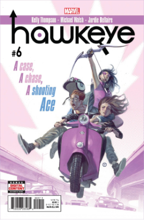Hawkeye, volume 5 #  6 (Marvel Comics 2017)