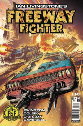 Ian Livingstone's Freeway Fighter #  1 of 4 (Titan Comics 2017)