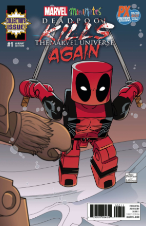 SDCC 2017 Deadpool Kills The Marvel Universe Again # 1 (Marvel Comics 2017) Mini Mates Variant SDCC 2017 Deadpool Kills The Marvel Universe Again # 1 (Marvel Comics 2017) Mini Mates Variant