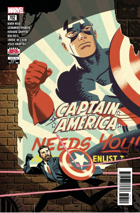 Captain America, volume 8 # 702 (Marvel Comics 2018)