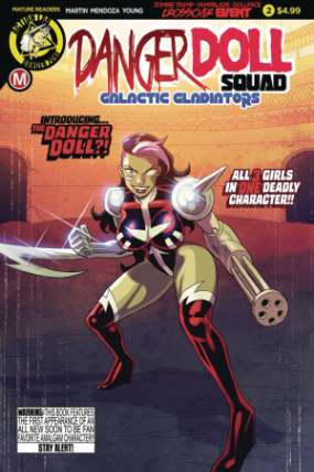Danger Doll Squad: Galactic Gladiators #  2 (Action Lab 2018)