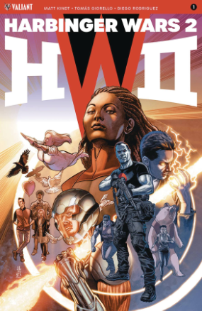Harbinger Wars 2 #  1 of 4 (Valiant Comics 2018)