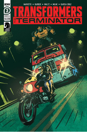 Transformers Vs. The Terminator # 3 of 4 (IDW Publishing 2020) Transformers Vs. The Terminator # 3 of 4 (IDW Publishing 2020)