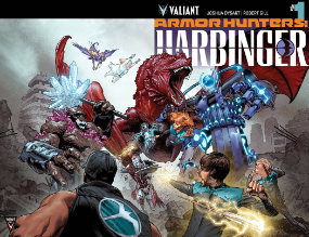 Armor Hunters Harbinger # 1 (Valiant Comics 2014)